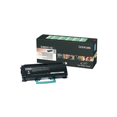 Lexmark X463X11G Svart Toner - Twin Pack Lexmark X463X11G Svart Toner - Twin Pack