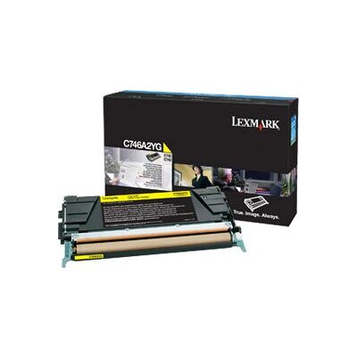 Toner Original Jaune Lexmark C746A2YG - Fournitures d'imprimante Toner Original Jaune Lexmark C746A2YG - Fournitures d'imprimante