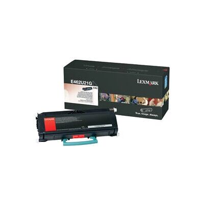 Cartouche de toner noir Lexmark E462U21G - Fournitures d'imprimante Cartouche de toner noir Lexmark E462U21G - Fournitures d'imprimante