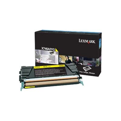 Lexmark X746A2YG Gelb Tonerpatrone - Toner Lexmark X746A2YG Gelb Tonerpatrone - Toner