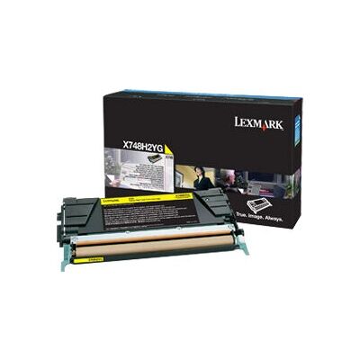 Lexmark X748H2YG Cartouche de toner jaune haute capacité - Cartouche Lexmark X748H2YG Cartouche de toner jaune haute capacité - Cartouche