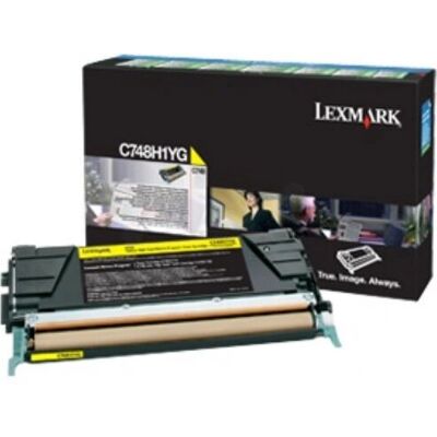 Lexmark C748H3YG Gelb Tonerpatron - Laser, 10.000 Seiten Lexmark C748H3YG Gelb Tonerpatron - Laser, 10.000 Seiten