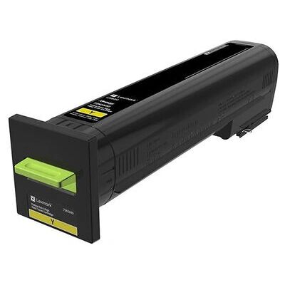 Toner Jaune Haute Capacité Lexmark CS820 - Fournitures d'Imprimante - Publicité Toner Jaune Haute Capacité Lexmark CS820 - Fournitures d'Imprimante - Publicité