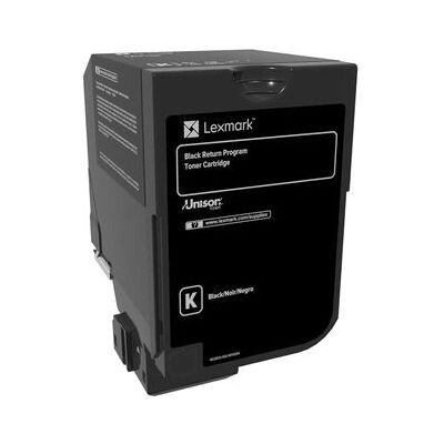 Lexmark 74C20K0 Tonerpatron - Svart, Standard kapasitet Lexmark 74C20K0 Tonerpatron - Svart, Standard kapasitet