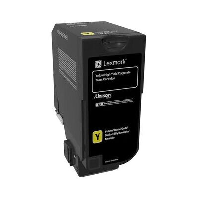 Lexmark 74C2HYE Gul Toner - Original Lexmark 74C2HYE Gul Toner - Original
