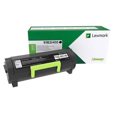 Lexmark 51B2H00 Høy Kapasitet Svart Toner - Toner Cartridge Lexmark 51B2H00 Høy Kapasitet Svart Toner - Toner Cartridge