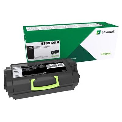Lexmark 53B2H00 Toner - Svart Høy Kapasitet Lexmark 53B2H00 Toner - Svart Høy Kapasitet
