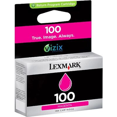 Cartouche d'encre Lexmark 14N1070E - Magenta - Grande Capacité - Impact S301 / S305 - 600 Pages - Publicité Cartouche d'encre Lexmark 14N1070E - Magenta - Grande Capacité - Impact S301 / S305 - 600 Pages - Publicité