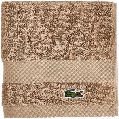 Lacoste Heritage Supima Bawełniany Ręcznik Piaszczysty - Wash Cloth Lacoste Heritage Supima Bawełniany Ręcznik Piaszczysty - Wash Cloth