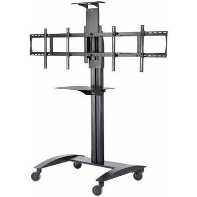 Peerless SR555M Chariot Multimédia Noir - Support Vidéo Écran Plat - Publicité Peerless SR555M Chariot Multimédia Noir - Support Vidéo Écran Plat - Publicité