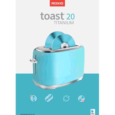 Corel Roxio Toast Titanium 20 Kompletny program do nagrywania CD/DVD Corel Roxio Toast Titanium 20 Kompletny program do nagrywania CD/DVD