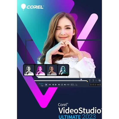 Corel VideoStudio Ultimate 2023 - Boxed - 1 User - Commercial - DVD - Multi-Lingual - Europe Corel VideoStudio Ultimate 2023 - Boxed - 1 User - Commercial - DVD - Multi-Lingual - Europe