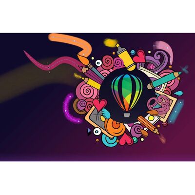 CorelDRAW Graphics Suite 2024 - Vektorgrafik, Zusammenarbeit - Grafiksoftware CorelDRAW Graphics Suite 2024 - Vektorgrafik, Zusammenarbeit - Grafiksoftware