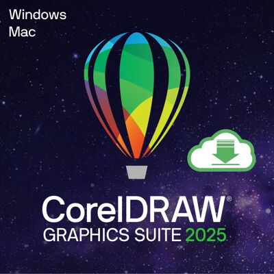 Corel CorelDRAW Graphics Suite 2025 - Vektorillustration, Layout, Bildbearbeitung Corel CorelDRAW Graphics Suite 2025 - Vektorillustration, Layout, Bildbearbeitung