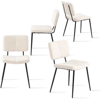 MEUBLES COSY - SillasScand - Beige - Dining chairs MEUBLES COSY - SillasScand - Beige - Dining chairs