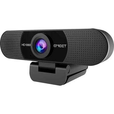 Webcam eMeet C960 - 1920x1080, Double Micro, Couverture Privacy - Publicité Webcam eMeet C960 - 1920x1080, Double Micro, Couverture Privacy - Publicité