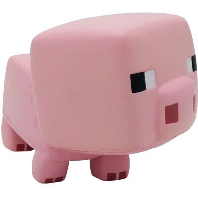 Figurine Anti-Stress Minecraft Cochon Série 1 - 15cm - Publicité Figurine Anti-Stress Minecraft Cochon Série 1 - 15cm - Publicité