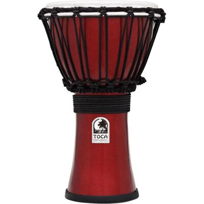 Toca Djembe Freestyle Rouge - 7 pouces - Publicité Toca Djembe Freestyle Rouge - 7 pouces - Publicité
