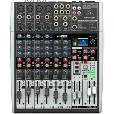 Behringer XENYX X1204USB lydmikser - 12 kanaler Behringer XENYX X1204USB lydmikser - 12 kanaler