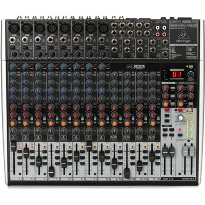 Mixeur Behringer X2222USB Premium 22 Entrées - Qualité Studio - Publicité Mixeur Behringer X2222USB Premium 22 Entrées - Qualité Studio - Publicité
