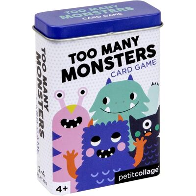 Petit Collage - Jeu de Cartes Trop de Monstres - Fun portable dès 4 ans - Publicité Petit Collage - Jeu de Cartes Trop de Monstres - Fun portable dès 4 ans - Publicité