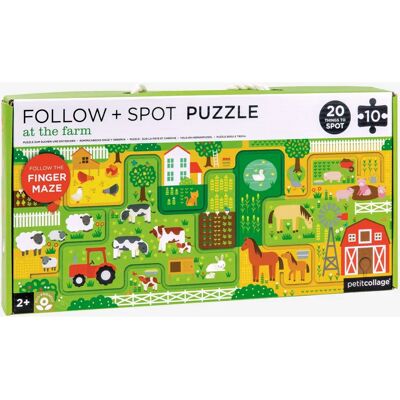 Petit Collage Modell + Wald Puzzle - Puzzle Petit Collage Modell + Wald Puzzle - Puzzle