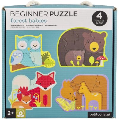 Petit Collage Waldbabys Anfänger Puzzle - Puzzle Petit Collage Waldbabys Anfänger Puzzle - Puzzle