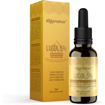 Dioxnatur Solución de Yodo Lugol 5% - 30ml Dioxnatur Solución de Yodo Lugol 5% - 30ml