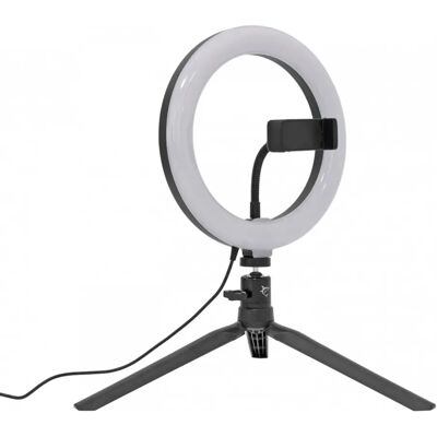 White Shark RL-08 Ring Light 20cm - Dæmpbar - Ring Light White Shark RL-08 Ring Light 20cm - Dæmpbar - Ring Light