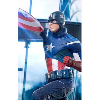 Iron Studios Captain America 1/10 Figur - Avengers Endgame Iron Studios Captain America 1/10 Figur - Avengers Endgame
