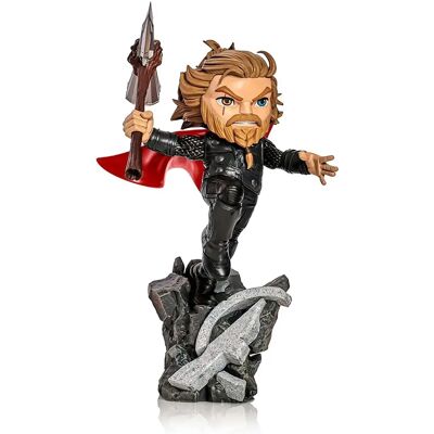 Iron Studios Marvel Avengers Endgame Thor Mini Co. PVC Actionfigur - 21 cm Iron Studios Marvel Avengers Endgame Thor Mini Co. PVC Actionfigur - 21 cm