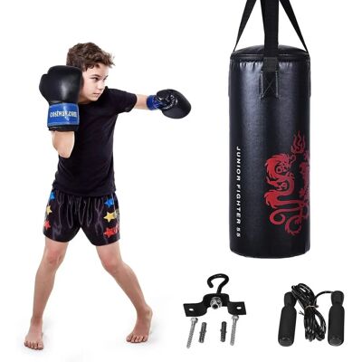 Costway 10KG Set de Boxeo con Guantes para Niños Costway 10KG Set de Boxeo con Guantes para Niños