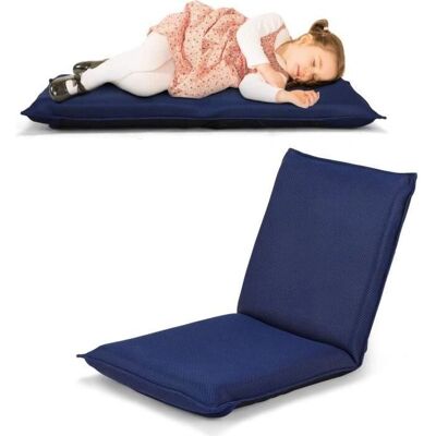 Chaise Pliée Costway Marine Bleu - Réglable 6 Positions pour Enfants & Adultes - Publicité Chaise Pliée Costway Marine Bleu - Réglable 6 Positions pour Enfants & Adultes - Publicité
