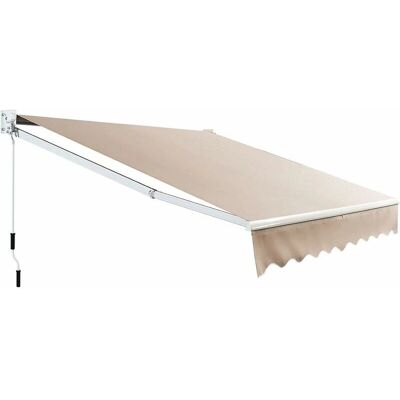 COSTWAY - Tenda da Sole - 245x200 cm - Tenda retrattile COSTWAY - Tenda da Sole - 245x200 cm - Tenda retrattile