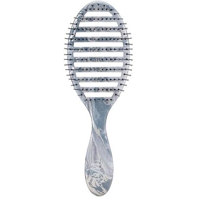 Wet Brush Geschwindigkeit Trocknende Metall-Marmor Silber - Haarbürste Wet Brush Geschwindigkeit Trocknende Metall-Marmor Silber - Haarbürste