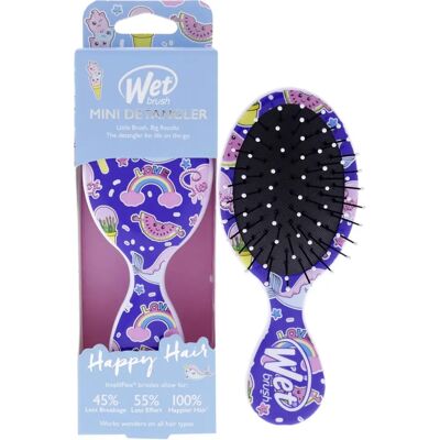 Wet Brush Mini Ontknopper Blauw - Haarborstel voor ontknoping Wet Brush Mini Ontknopper Blauw - Haarborstel voor ontknoping