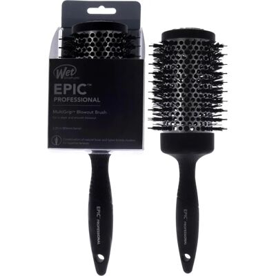 Wet Brush Professional Epic Multi-Grip Børste - Stor 80mm - Sort - Hårbørste Wet Brush Professional Epic Multi-Grip Børste - Stor 80mm - Sort - Hårbørste
