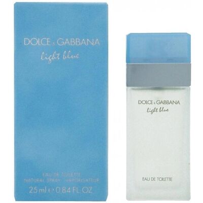 Dolce & Gabbana Light Blue 25 ml Eau de Toilette - Femmes - Publicité Dolce & Gabbana Light Blue 25 ml Eau de Toilette - Femmes - Publicité