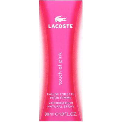 Lacoste Touch Of Pink Femme - Spray Eau De Toilette - Publicité Lacoste Touch Of Pink Femme - Spray Eau De Toilette - Publicité