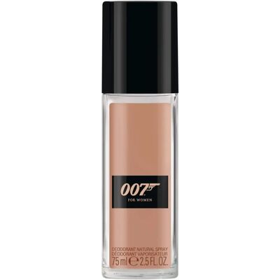 Déodorant James Bond 007 pour Femmes - Spray Floral Fruité - Publicité Déodorant James Bond 007 pour Femmes - Spray Floral Fruité - Publicité