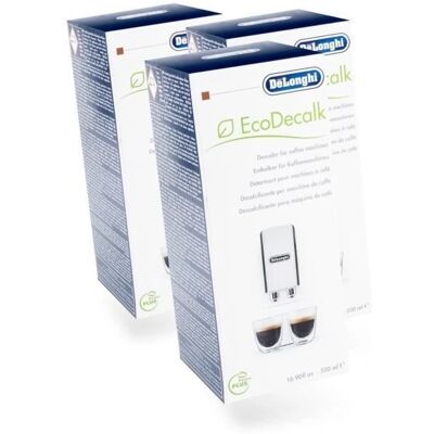 Descalcificador para Cafetera DeLonghi - Pack de 3 500ml - EcoCalK Descalcificador para Cafetera DeLonghi - Pack de 3 500ml - EcoCalK