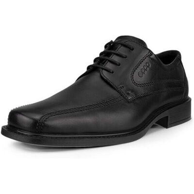 ECCO Herr Svarta Derby Skor - Klassiska, Eleganta, Bekväma ECCO Herr Svarta Derby Skor - Klassiska, Eleganta, Bekväma
