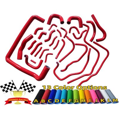Nissan Vg30dett Z32 Silicone Radiator Hoses - Radiator Hoses Nissan Vg30dett Z32 Silicone Radiator Hoses - Radiator Hoses