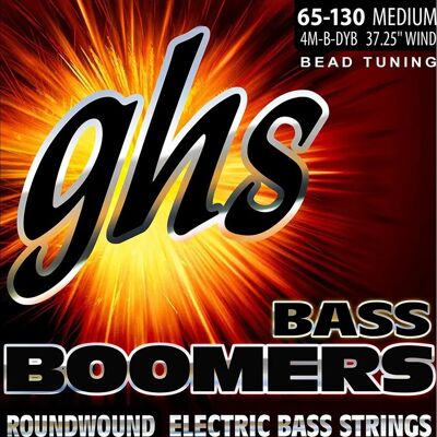 GHS Boomers Medium B-E-A-D Bass Saiten - Basse Saiten GHS Boomers Medium B-E-A-D Bass Saiten - Basse Saiten