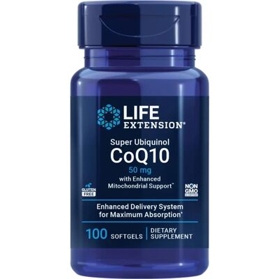 Life Extension Super Ubiquinol CoQ10 - Heart & Cellular Energy Support Life Extension Super Ubiquinol CoQ10 - Heart & Cellular Energy Support