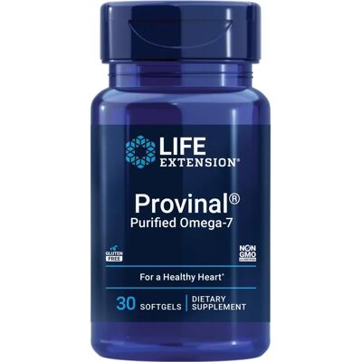 Life Extension Provinal Oczyszczone Omega-7 Softgels - 210 mg, 30 szt Life Extension Provinal Oczyszczone Omega-7 Softgels - 210 mg, 30 szt
