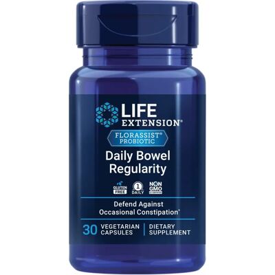 Life Extension Florassist Daily Bowel Regularity - Dietary Supplement Life Extension Florassist Daily Bowel Regularity - Dietary Supplement