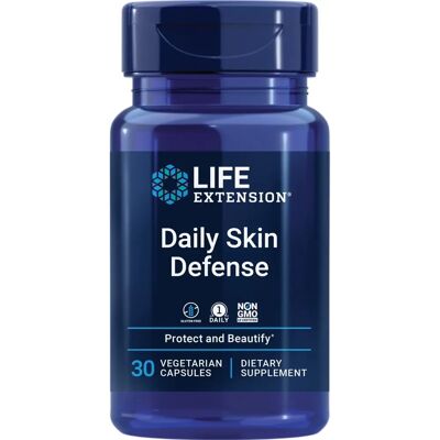 Life Extension - Daily Skin Defense - 30 Veggie Capsules Life Extension - Daily Skin Defense - 30 Veggie Capsules
