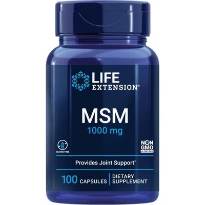 Life Extension MSM 1000 mg - Suplement wspierający stawy Life Extension MSM 1000 mg - Suplement wspierający stawy