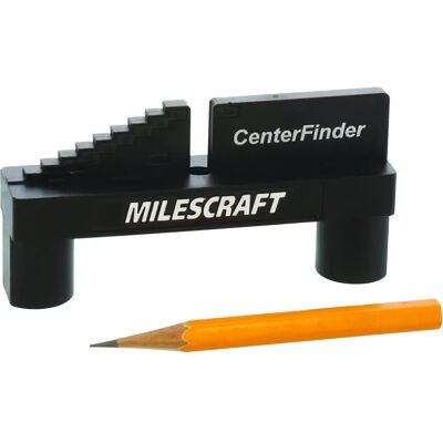 Milescraft 65 mm max - base magnétique - décalage 1–20 mm - vise centrale - Gabarit de perçage de centrage - Publicité Milescraft 65 mm max - base magnétique - décalage 1–20 mm - vise centrale - Gabarit de perçage de centrage - Publicité
